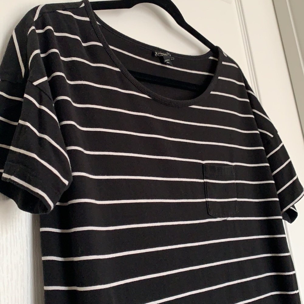 Striped EXPRESS T Shirt Dress